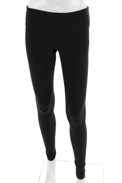 Lululemon Womens Ankle Jeggings Black Nylon Size 6
