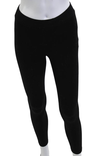 Vince Womens Ankle Jeggings Black Polyester Designer Size XS