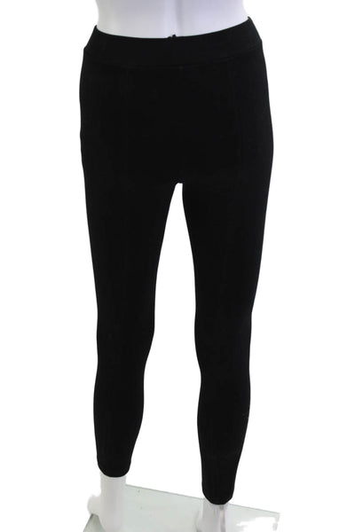 Vince Womens Ankle Jeggings Black Polyester Designer Size XS