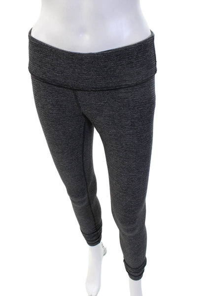 Lululemon Womens Dark Gray Nylon Ankle Leggings Size 6