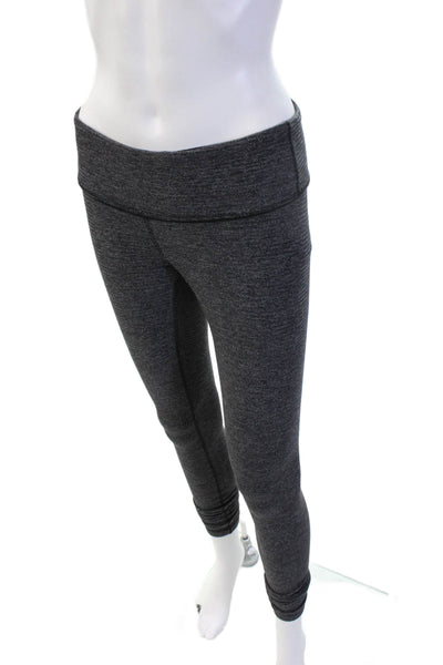 Lululemon Womens Dark Gray Nylon Ankle Leggings Size 6