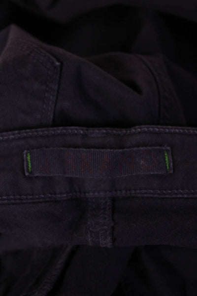 J Brand Womens Black Jegging Pants Button 32 Inseam Size 29
