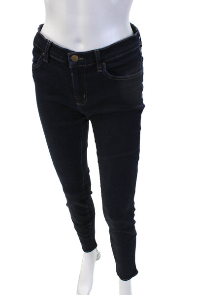 J Brand Womens Skinny Jeggings Dark Blue Denim Size 28