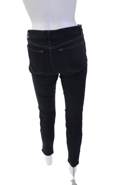 J Brand Womens Skinny Jeggings Dark Blue Denim Size 28