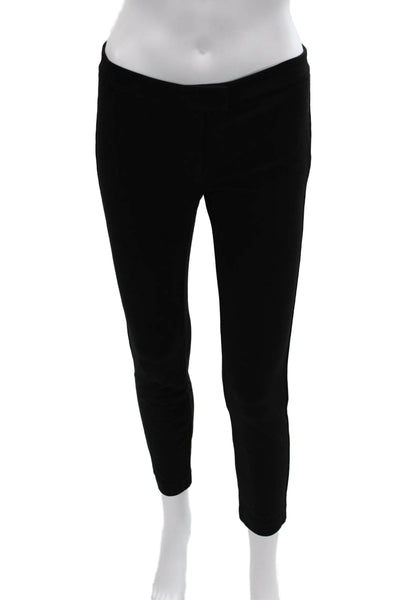 Juicy Couture Womens Ankle Jeggings Black Button Size 4