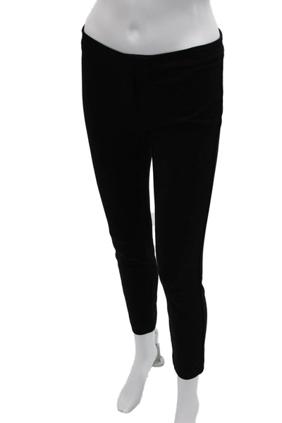 Juicy Couture Womens Ankle Jeggings Black Button Size 4