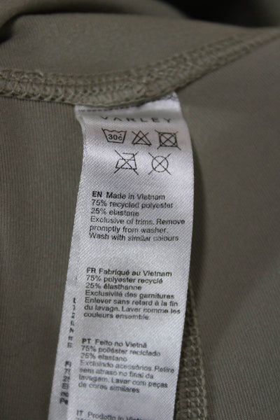 Varley Womens Ankle Leggings Beige Size S