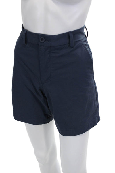 Vineyard Vines Mens Chino Shorts Dark Blue Beach Solid Button Size 28
