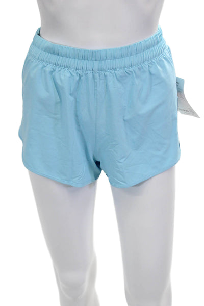 Athleta Unisex Light Blue Beach Shorts Size XS