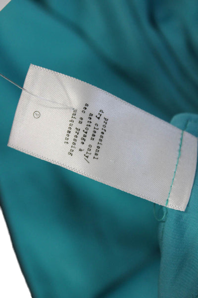 Rag & Bone Womens Dress Pants Blue Polyester Charmeuse Bohemian Size 2