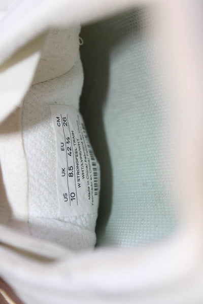 Lululemon Womens Sheer Mesh Panel Detail Athletic Sneakers White Size 10