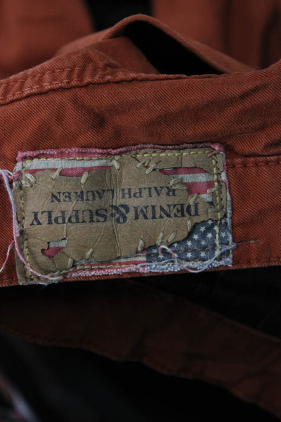 Denim & Supply By Ralph Lauren Unisex Chino Pants Brown Size 28