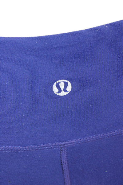 Lululemon Womens Ankle Jegging Blue Nylon Size 2