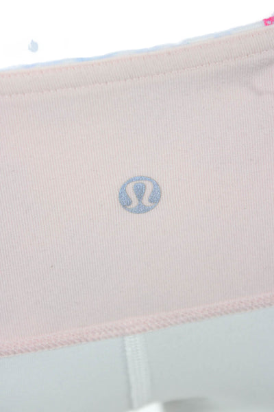 Lululemon Women Ankle White Nylon Leggings Maternity Size 8
