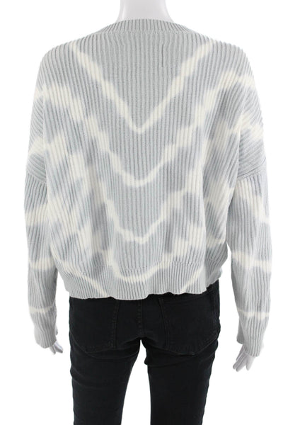 Pistola Unisex Pullover Sweater Gray 100% Cotton Crewneck Long Sleeve Size S