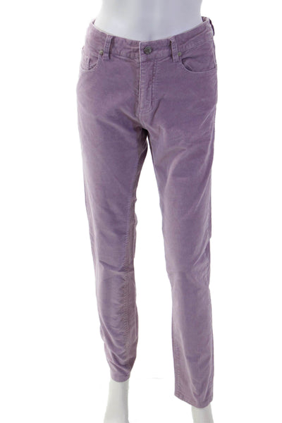 Zadig & Voltaire Womens Purple Designer Pants Size 42