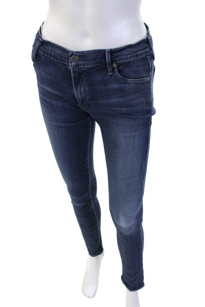Citizens of Humanity Women Skinny Ankle Jeans Dark Blue Size 31