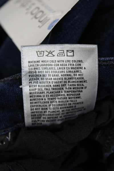 Citizens of Humanity Women Skinny Ankle Jeans Dark Blue Size 31