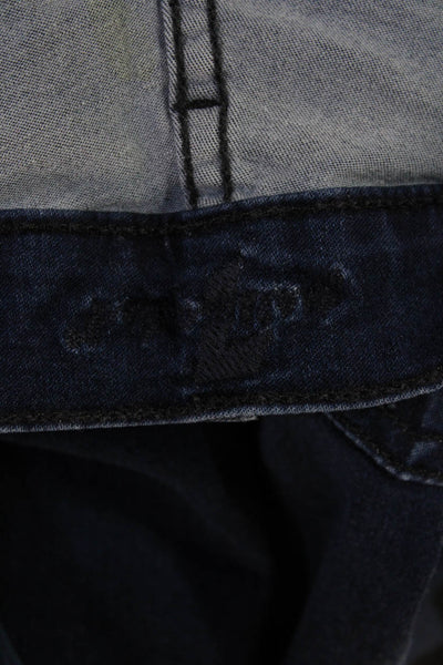 7 For All Mankind Women Skinny Dark Blue Jeans Size 31