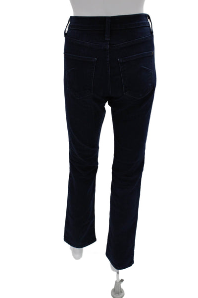James Jeans Unisex Skinny Straight Dark Blue Low Rise Button Jeans Size 28
