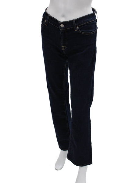 7 For All Mankind Unisex Dark Blue Bootcut Jeans Size 29