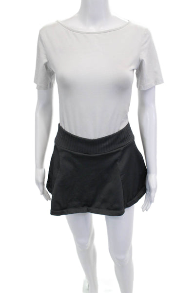 Adidas Womens A-Line Skater Skort Black Size S
