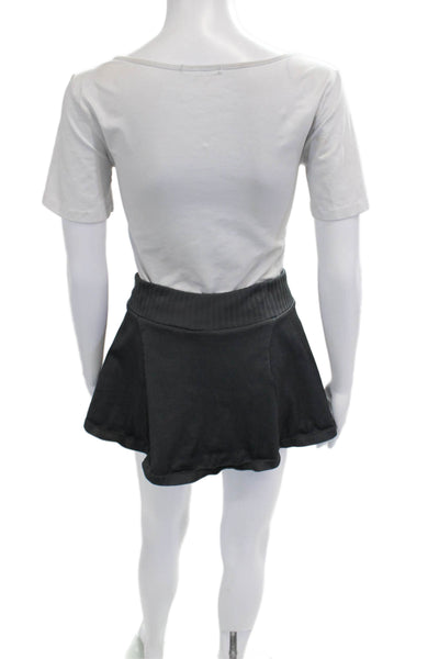 Adidas Womens A-Line Skater Skort Black Size S
