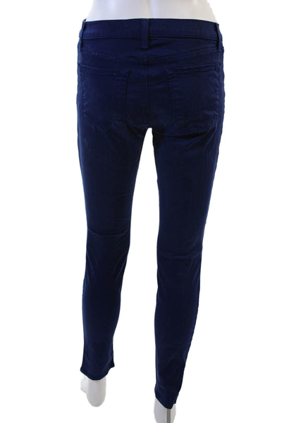 J Brand Womens Skinny Jeans Dark Blue Size 28