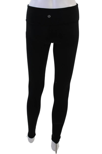 Lululemon Womens Black Ankle Jeggings Nylon Size 2