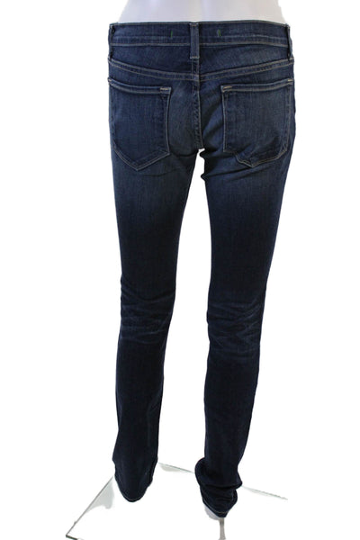 J Brand Womens Skinny Jeans Dark Blue Size 27