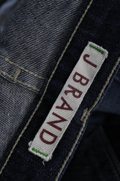 J Brand Womens Skinny Jeans Dark Blue Size 27