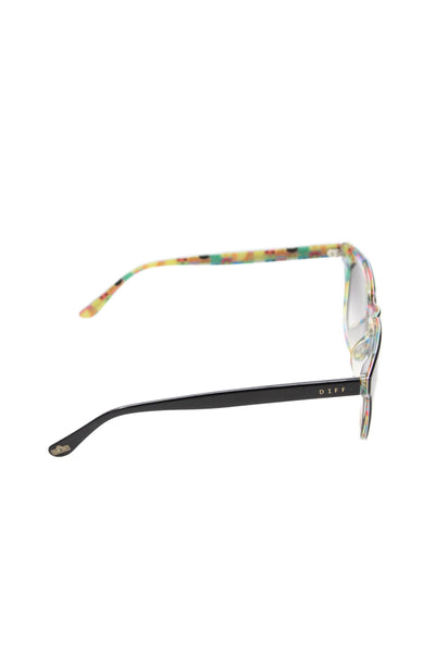 Diff Eyewear Women's Multicolor Round Frame Sunglasses