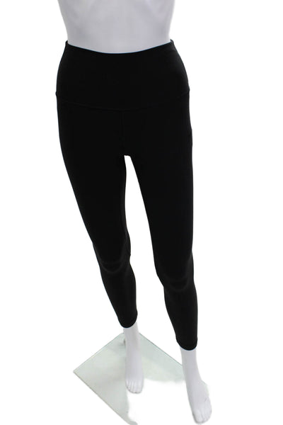 Lululemon Womens Ankle Capri Cropped Camo Leggings Black Size 4