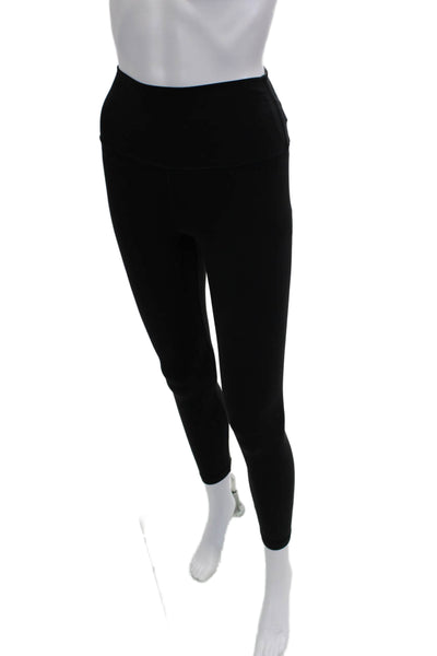 Lululemon Womens Ankle Capri Cropped Camo Leggings Black Size 4