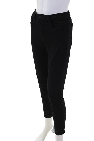 L'Agence Women Ankle Jegging Jeans Black Size 29