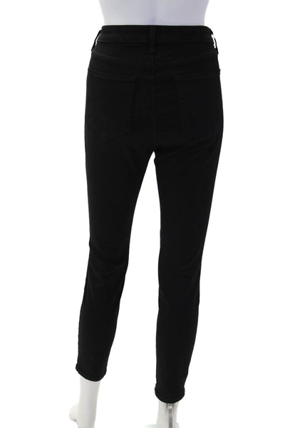 L'Agence Women Ankle Jegging Jeans Black Size 29