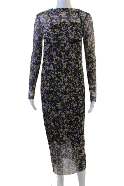 Stockholm Atelier Other Stories Womens Bodycon Dress Knee Length Black Size XS