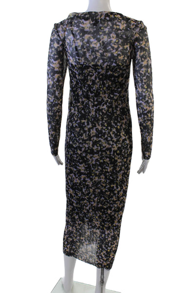 Stockholm Atelier Other Stories Womens Bodycon Dress Knee Length Black Size XS