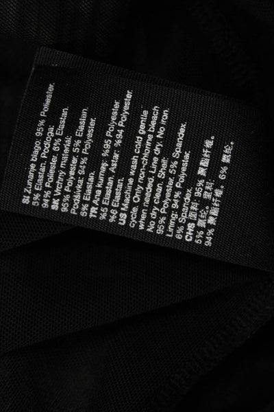 Stockholm Atelier Other Stories Womens Bodycon Dress Knee Length Black Size XS