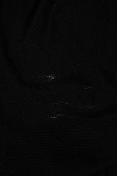 Joie Womens T-Shirt Dress Black Cotton Short Sleeve Crew Neck Midi Size XS