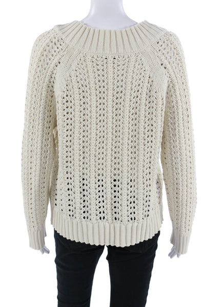 J Crew Unisex Beige Pullover Crew Neck Sweater Size M