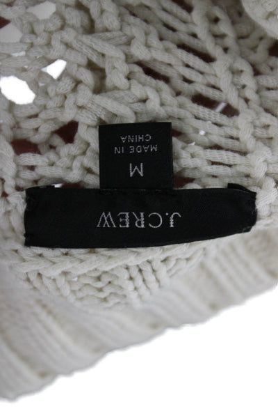 J Crew Unisex Beige Pullover Crew Neck Sweater Size M