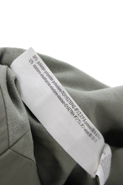 Zara Women A-Line Mini Skirt Gray Size S