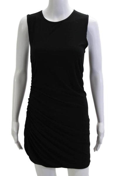 Wilfred Women Bodycon Mini Black Sleeveless Crew Neck Mid-Calf Dress Size M