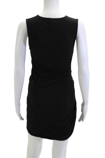Wilfred Women Bodycon Mini Black Sleeveless Crew Neck Mid-Calf Dress Size M
