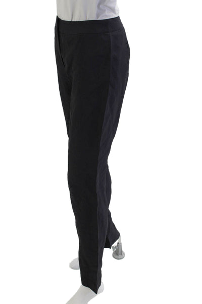Lafayette 148 New York Womens Long Sleeve Blazer Pants Suit Set Navy Size 2