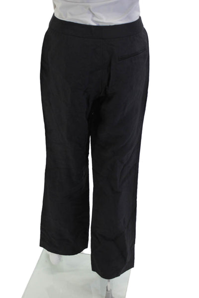 Lafayette 148 New York Womens Long Sleeve Blazer Pants Suit Set Navy Size 2