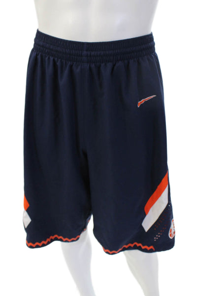 Nike Mens Sweat Shorts Dark Blue College 100% Polyester Size M