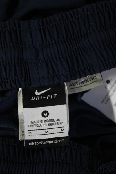 Nike Mens Sweat Shorts Dark Blue College 100% Polyester Size M