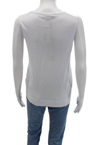 Renuar Womens White V-Neck Button Long Sleeve Cardigan Size XL